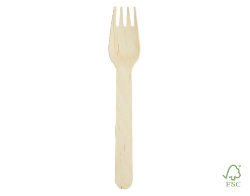 Disposable ECO-fork 160 mm