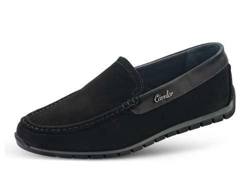 Men's moccasins in black