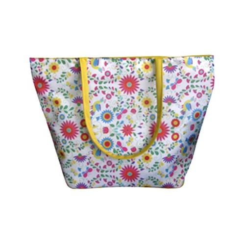 Digital printed promotional cheap new season colors customizable beach bag