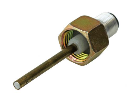 Temperature sensor TP11 / Pt100 Pt1000 / stick-in / brass