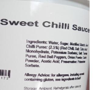 Sweet Chilli Sauce