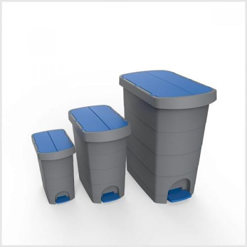 60 LT - 20 LT- 9 LT Inward Opening Lid Pedal Dustbin Pelikan