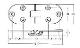 Nautical Sector Hinges / Hinges Naval Sector - Art. N / 8030T / IL (FEM S.R.L.)