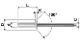 Closed-end Countersunk Head Rivets - Aluminium / Steel (FAR SRL SISTEMI DI FISSAGGIO)