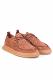 Tan Suede Studded Women's Sisley Shoes (BELISIA SHOES)