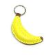 Yellow Banana Handmade Leather Keychain (TRIUN KFT)