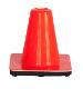 Cone mini soft pvc no stripes H 15 cm (ALKOBEL)