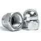 M16 - 16mm Dome Nuts Hex Head Cap Nut Bright Zinc Plated Gra (A2Z FASTENERS)