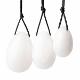 Yoni Egg Set White Jade – Set of 3 (ZENVOL)