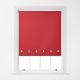 Square Eyelet Roller Blind 2ft - Red (A INTERNATIONAL (UK) LTD)