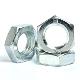 M12 - 12mm Lock Nut Half Thin Nuts Bright Zinc Plated Grade  (A2Z FASTENERS)