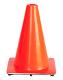 Cone soft pvc no stripes H 30 cm (ALKOBEL)