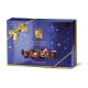 EMOTI Dark Chocolates, BLUE-GOLD 120g (bow decorated). SKU:  (Elysberg Confiserie BVBA)