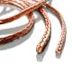 Square copper braids made from copper and copper alloys (LEONI DRAHT GMBH)