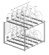 Modular shop rack systems & instore interior shelving design (GONDELLA)