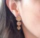 MARIETA - TRIPLE DISK CORK STUD EARRINGS (INES LAMY)