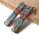 NATALIA - MEXICAN MIXED TILES BAR EARRINGS (INES LAMY)