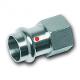 Transition coupling, with female end and female thread (SANHA GMBH & CO. KG)