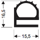 Compression profiles (DSU REFRIGERATOR GASKETS)