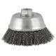 Cup brushes : Surface treatment of stainless steel (TYROLIT - SCHLEIFMITTELWERKE SWAROVSKI AG & CO K.G)