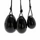 Yoni Egg Set Obsidian – Set of 3 (ZENVOL)