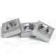 M6 - 6mm Square Nuts Square Thin Nut Bright Zinc Plated DIN  (A2Z FASTENERS)