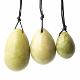 Yoni Egg Set Green Jade – Set of 3 (ZENVOL)