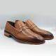 Tan Classic Men's Leather Shoes (PARSMEGA MAKINA)