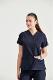 Navy Blue Medical Scrub Set - Classic (SC DEMOTEKS MEDIKAL SRL)