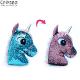 Creative decorative Plush Sequins unicorn pillow  (CROSEAGIFTS LIMITED)