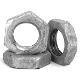 M12 - 12mm Lock Nut Half Thin Nuts Galvanised Grade 4 DIN 43 (A2Z FASTENERS)