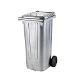 Metal bin with wheels 120 (MEVATEC S.R.O.)