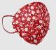 Medizer Qzer Mouds Series Red Flower Patterned Quality FFP2 Mask (PRIZMANET LLC, MOUD'S HOME TEXTILE, MEDIZER MEDICAL MASK)