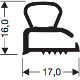 Compression profiles (DSU REFRIGERATOR GASKETS)