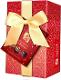 EMOTI Red Ballotin Assorted Chocolates, Gift packed 190g.  (Elysberg Confiserie BVBA)