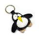 Cute little penguin leather animal keychain - penguin lover gift (TRIUN KFT)