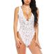 S-XXL Women Sexy Lace Mesh See-Through Bodysuit (ETHICA FASHION STORE)