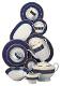 Cobalt Royal - Complete Porcelain Dinner and Coffee Set for 12 Persons (ZEPTER INTERNATIONAL)