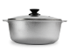 Aluminum pot Brizoll 6 l with a glass lid (BILOTSERKIVLYT LLC TM "BRIZOLL")