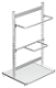 Modular shop rack systems & instore interior shelving design (GONDELLA)